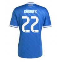 Stroje piłkarskie Real Madrid Antonio Rudiger #22 Koszulka Trzeciej 2025-26 Krótki Rękaw